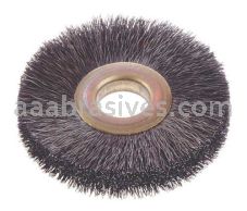 Osborn 16278 1-1/2 x .005 Brass x 3/8 AH Crimped Wire Wheel