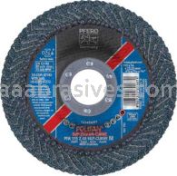 Pferd 67192 4-1/2x7/8 40 Grit Zirc Polifan Curve Medium Flap Disc