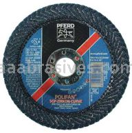 Pferd 67200 6x7/8 40 Grit Zirc Polifan Curve Medium Flap Disc