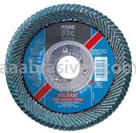 Pferd 67343 5"x7/8" #40 Zirc Polifan Curve Large (9/16") Flap Disc