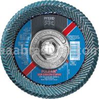 Pferd 67363 5"x5/8-11 #40 Zirc Polifan Curve Large (9/16") Flap Disc