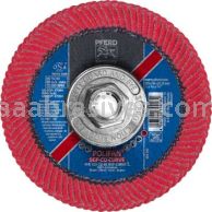 Pferd 67364 5"x5/8-11 #60 Ceramic Polifan Curve Large (9/16") Flap Disc