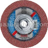 Pferd 67671 4-1/2"x5/8-11 #40 A/O Polifan Curve Large (9/16") Flap Disc