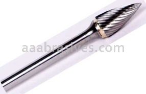 SG-6, 5/8x1x1/4"sk, Pointed Tree, Double Cut, Carbide
