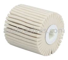 Dynabrade DynaBrite 79488 4 x 4 x 5/8"-11 Felt Polishing Flap Wheels
