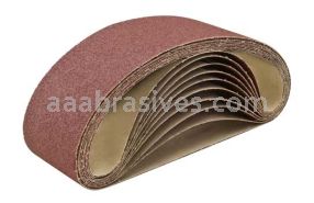 Sanding Belts 2x24 36 Grit A/O Aluminum Oxide Premium