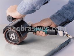 Dynabrade 13301 Mini-Dynisher Finishing Tool .4 hp, 7 Degree Offset, 950 RPM, Rear Exhaust
