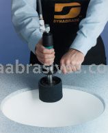 Dynabrade 13100 Lightweight Dynastraight Finishing Tool .4 hp, Straight-Line, 950 RPM, Rear Exhaust