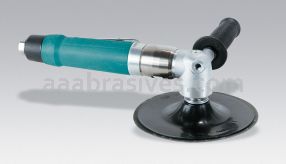 Dynabrade 52563 - 7" Dia. Right Angle Disc Sander 1 hp, 6,000 RPM, Extended Rear Exhaust, 5/8"-11 Female Pad