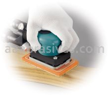 Dynabrade 58505 - 3-1/4" W x 5" L Dynabug II Orbital Sander, Central Vacuum