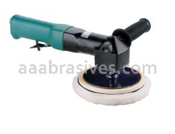 Dynabrade 51458 - 6"-8" Right Angle Two-Hand Rotary Buffer .7 hp, 2,500 RPM Rear Exhaust M14 x 2 Spindle Thread