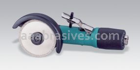 Dynabrade 52439 - 3" Right Angle Cut-Off Wheel Tool .4 hp, 12,000 RPM Rear Exhaust 3/8-24 Spindle Thread