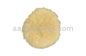 Dynabrade 90034 - 3-1/2" Polishing Pad Natural Sheepskin Wool
