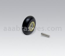 Dynabrade 11080 Contact Wheel Ass"y 1" Dia. x 3/8" W x 3/8" I.D.