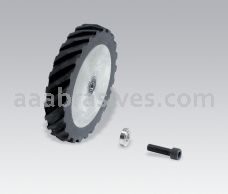 Dynabrade 11642 Contact Wheel Ass"y, 4" Dia. x 5/8" W x 5/8" I.D.
