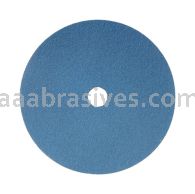 7x7/8-Sltd, #40 (1-1/2), Floor Disc, Cloth (Zirc BLUE Premium)