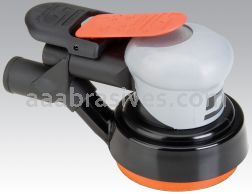 Dynabrade 69004 - 3-1/2" Dia. Central Vacuum Dynorbital Silver Supreme Random Orbital Sander