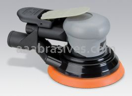 Dynabrade 69024 - 5" Dia. Central Vacuum Dynorbital Silver Supreme Random Orbital Sander