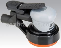 Dynabrade 69034 - 3-1/2" Dia. Central Vacuum Dynorbital Silver Supreme Random Orbital Sander