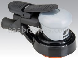 Dynabrade 69114 - 3" Dia. Central Vacuum Dynorbital Silver Supreme Random Orbital Sander