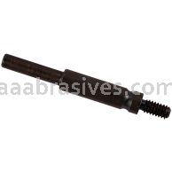 Model MM20-4 Quick Change Mandrel For Merit Overlap Slotted Discs, Square and Cross Pads