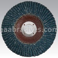 Dynabrade 5"  x 7/8" 80 Grit Z/A Type 27 DynaCut Flap Disc