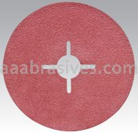 Dynabrade 5" (127 mm) Dia. x 120 Grit A/O Slotted Center-Hole DynaCut Cloth Disc