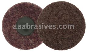 Dynabrade,4" (102 mm) Dia. Medium NWN DynaBrite Locking-Type Disc