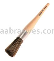 Osborn Brush #6 Round Sash Brush 13/16" Thick 2-1/8" TL X Grey Bristle #71113
