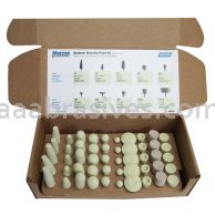 Norton 1/4" Spindle  Quantum 3NQ80-OVS 50 pc Premium Mounted Point Kit