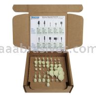 Norton 1/8" Spindle /Quantum 3NQ80-OVS/50 pc Premium  Norton MTD POINT KIT /Mounted Point Kits