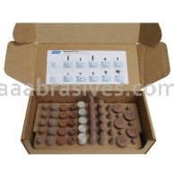 Norton 1/4" Spindle Gemini 38A M 50 pc Mounted Point Kits