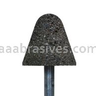 A4 Mounted Point 1-1/4x1-1/4x1/4" shank, A36R