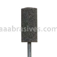 AA Abrasives 41492 1 x 2 x 1/4" shank W222 Mounted Point A36R 