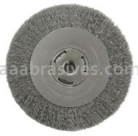 Weiler 36005 - 8" .014, Narrow Face, 5/8" A.H., Retail Pack, Vortec Pro Crimped Wire Wheel, Narrow Face - 012382360054