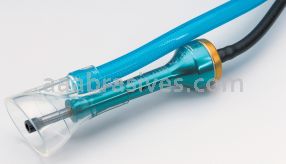 Dynabrade 51631 - .1 hp Straight-Line Pencil Grinder, Central Vacuum 50,000 RPM, Turbine Air Motor, Rear Exhaust, 3 mm Collet