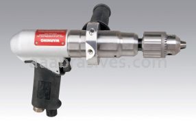 Dynabrade 53094 - 3/8" Drill .7 hp, 2,400 RPM, Pistol-Grip, Geared, Rear Exhaust, Keyless Chuck