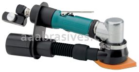 Dynabrade 58017 - Dynafine Detail Sander, Central Vacuum .12 hp, 7 Degree Offset, 15,000 RPM, 1/32" Orbit, Rear Exhaust
