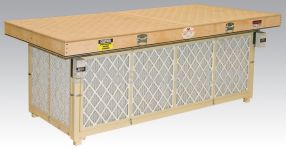 Dynabrade 64657 48" x 96" Downdraft Sanding Table 115 V 1 Phase 60 Hz