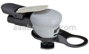 Dynabrade 69500 - Palm-Style Mini-Dynorbital Silver Supreme Random Orbital Sander