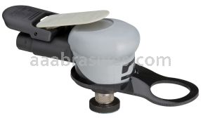 Dynabrade 69502 Palm-Style Mini-Dynorbital Silver Supreme Random Orbital Sander