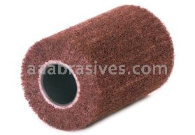 CS Unitec PTX FLEECE Nonwoven Grinding Wheels 47422 80 Grit 4" x 6"