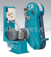 Dynabrade 67810 - 2-1/2" (64 mm) W x 60" (152 cm) L 2 Wheel Belt Grinder 3 hp, 230 V, 3 Phase