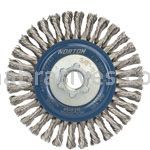 Norton Abrasives 66252842233 4 x .020 x 5/8-11 *Bulk Packed Stringer Bead Knot Wire Brushes For Stainless Steel