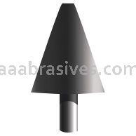 A-2, 1x1-1/4x1/4"sk, Mounted Point, Vitrified, PA/O