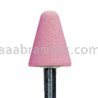 A-5, 3/4x1-1/8x1/4"sk, Mounted Point, Vitrified, PA/O