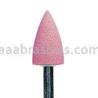 A-12, 1-1/16x1-1/4x1/4"sk, Mounted Point, Vitrified, PA/O