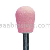 A-23, 3/4x1x1/4"sk, Mounted Point, Vitrified, PA/O