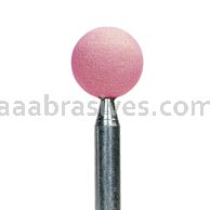 A-26, 5/8x5/8x1/4"sk, Mounted Point, Vitrified, PA/O