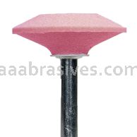 A-36, 1-5/8x3/8x1/4"sk, Mounted Point, Vitrified, PA/O